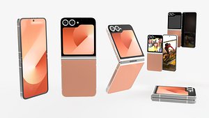 Samsung Galaxy Z Flip 6 Peach