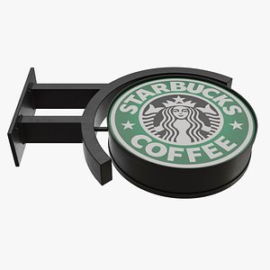 Starbucks Signage Wall Mounted