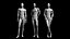 Animiertes Male Base Mesh v3 - 3 Posen