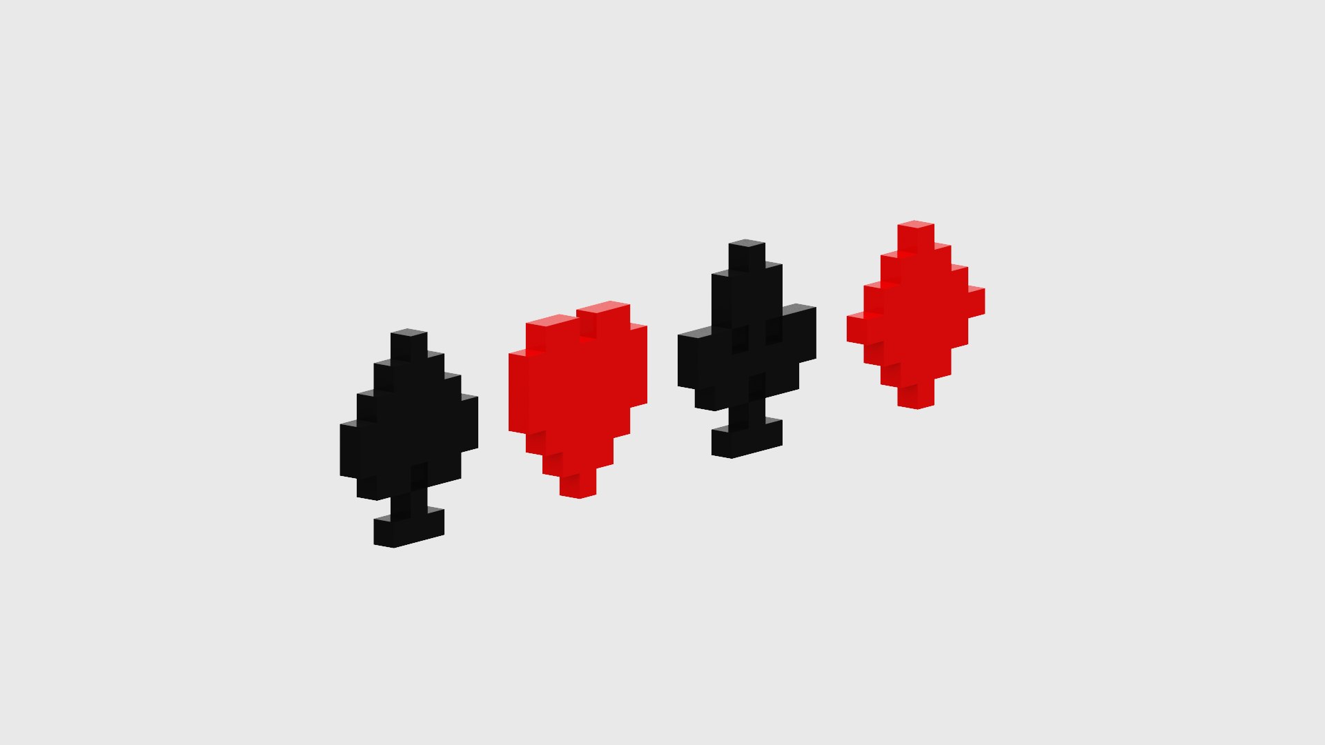 3D Voxel Card Suit model https://p.turbosquid.com/ts-thumb/PO/pvuqgr/lf/spin202204300018540011/png/1651268701/1920x1080/fit_q87/e4f54a0f53d815180dde1db22603b464b9cf15f8/spin202204300018540011.jpg