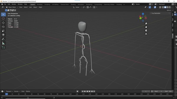 Backrooms Entity 3D model - TurboSquid 1987489