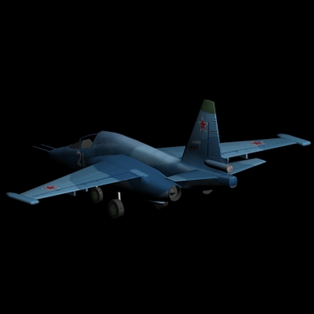 Su-39 Anti-tank Aircraft 3d Max