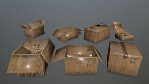 box 3D model