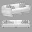 Gallotti and radice stami sofa medium