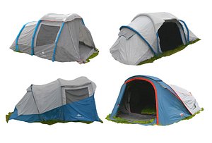Real Camping Tent  Scan Pack 4