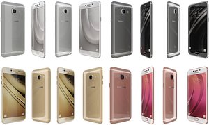 samsung galaxy c5 colours 3d wrl