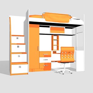 3d teenager garniture model