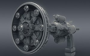 Sci-Fi Ray Gun Blaster