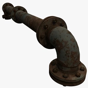 pipe manifold 3D model