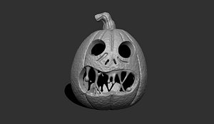 3D model halloween pumpkin