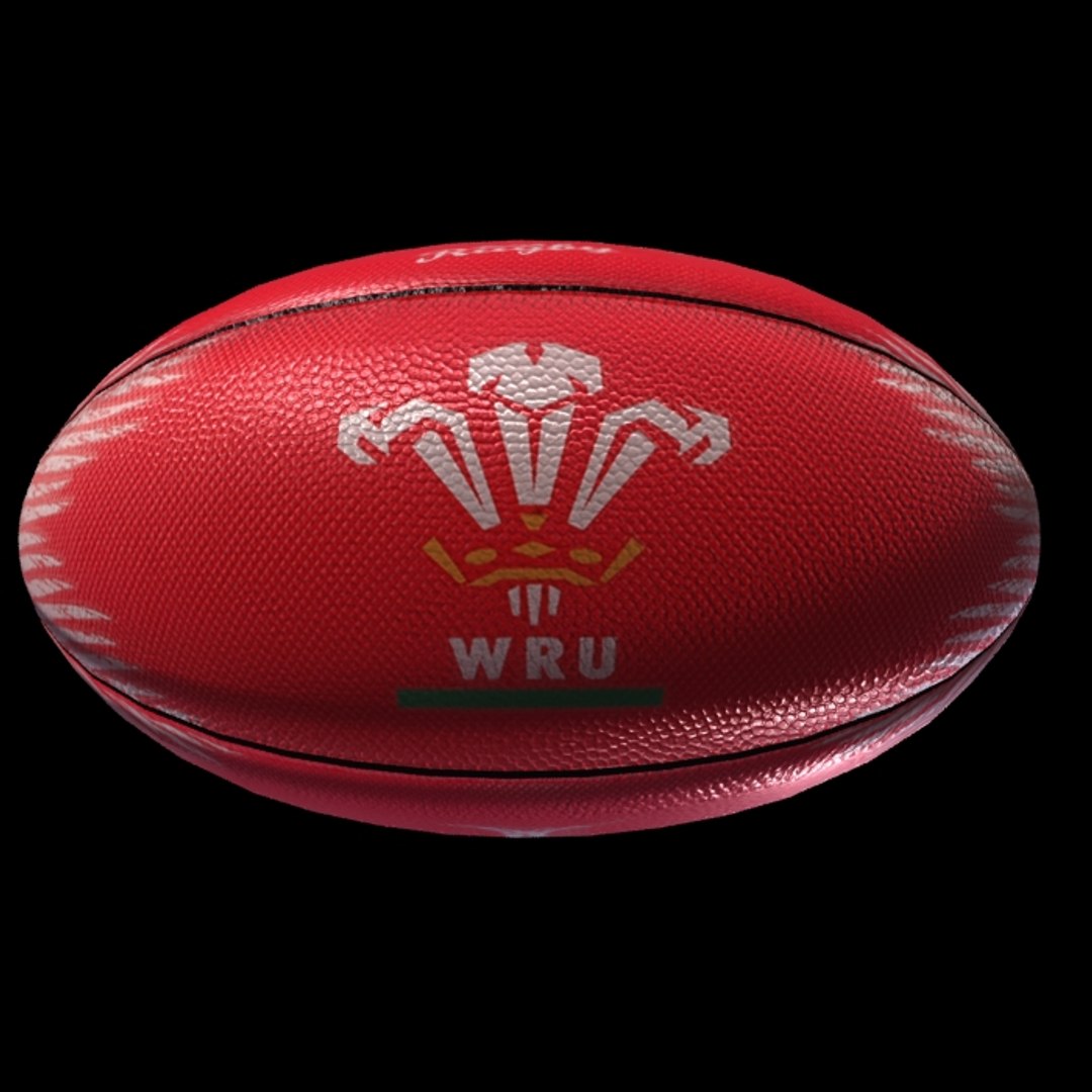 Rugby Ball Welsh 3D - TurboSquid 1198024