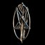 Medallion, depicting the deity baphomet, that the Knights Templar were accused of worshipping,  file STL, OBJ for 3D printers, two sizes