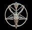 Medallion, depicting the deity baphomet, that the Knights Templar were accused of worshipping,  file STL, OBJ for 3D printers, two sizes