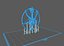 Medallion, depicting the deity baphomet, that the Knights Templar were accused of worshipping,  file STL, OBJ for 3D printers, two sizes