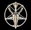 Medallion, depicting the deity baphomet, that the Knights Templar were accused of worshipping,  file STL, OBJ for 3D printers, two sizes