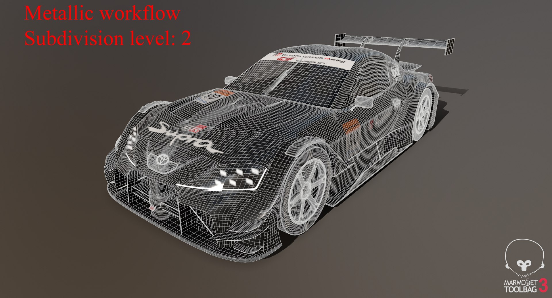 Toyota Gr Supra Super Model - TurboSquid 1545449