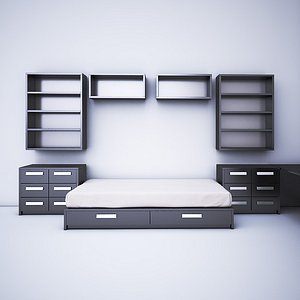 children furniture bedroom 3ds