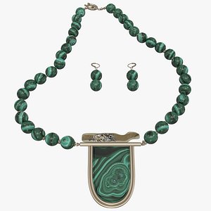 malachite jewelry 3d 3ds