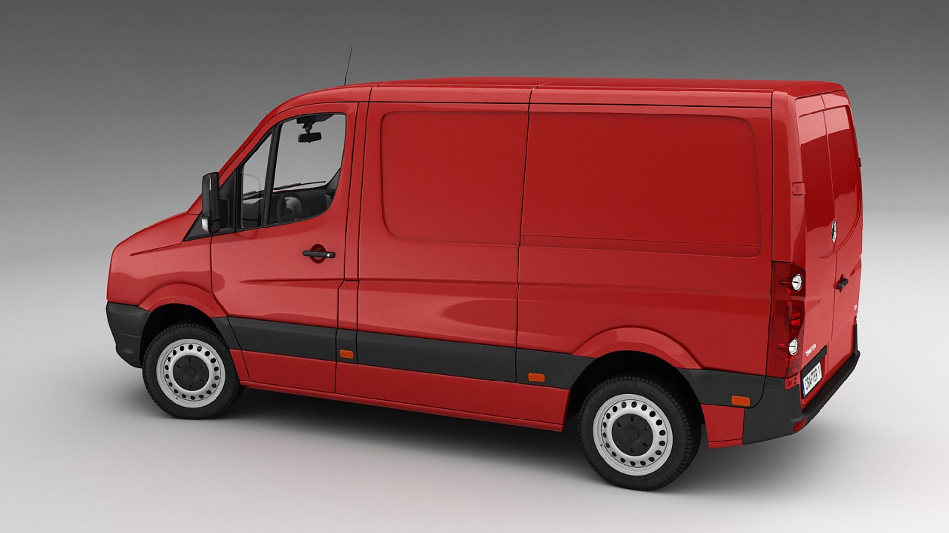 3d Model Volkswagen Crafter