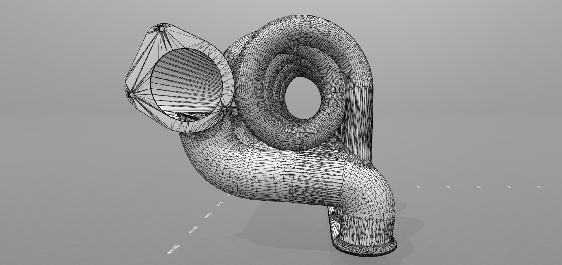 Intake manifold length 3D TurboSquid 1226766