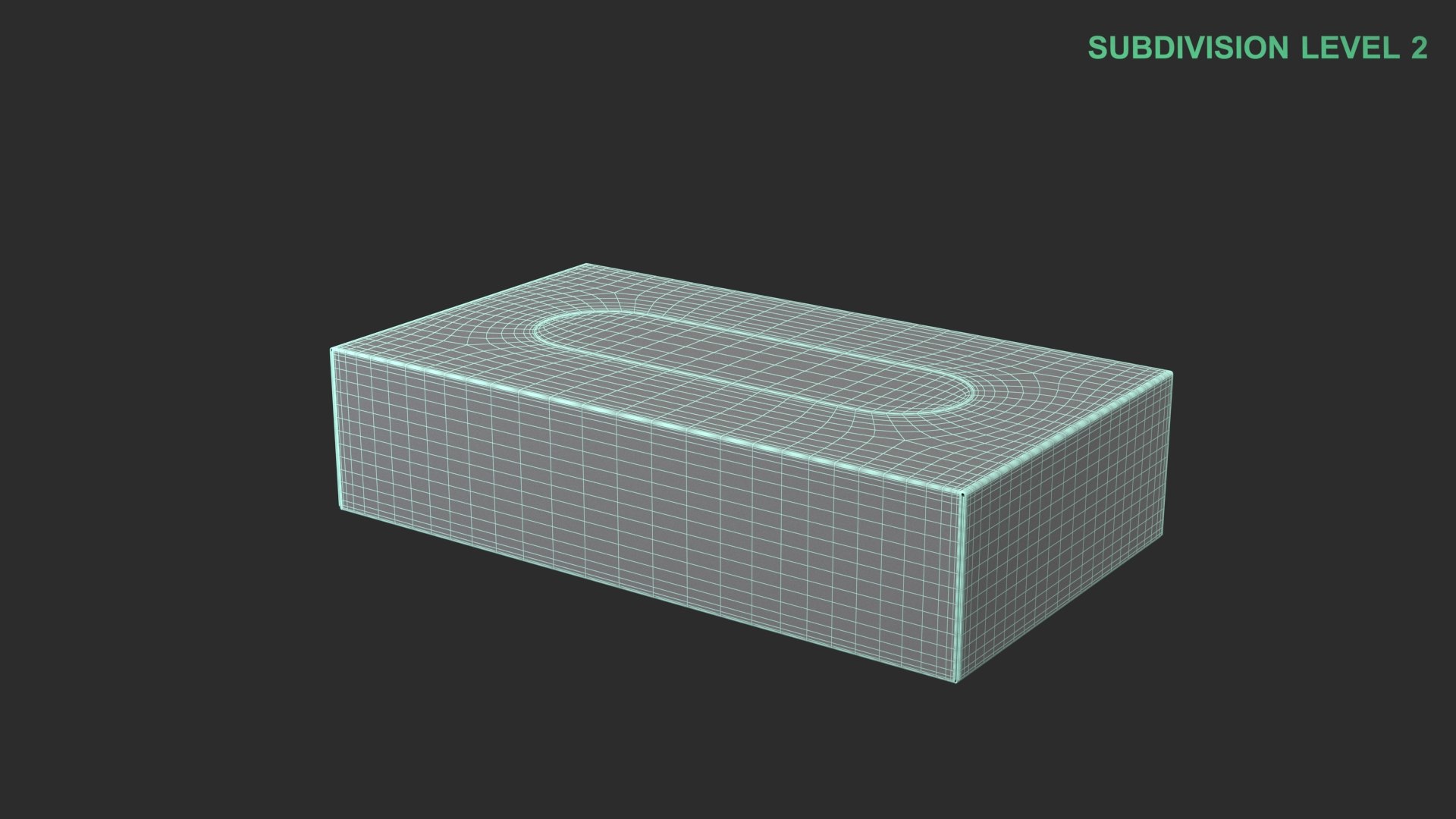 Tissue Box Closed 3D https://p.turbosquid.com/ts-thumb/PQ/7mYOIW/E4/wireframe_0001/jpg/1740034311/1920x1080/fit_q87/24c4cdfa5a4bebe48f6cee02948a29330831be0d/wireframe_0001.jpg