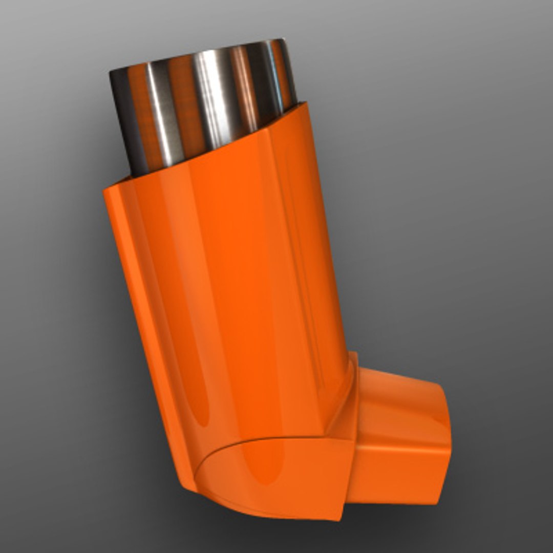 3D Asthma Inhaler - TurboSquid 549515