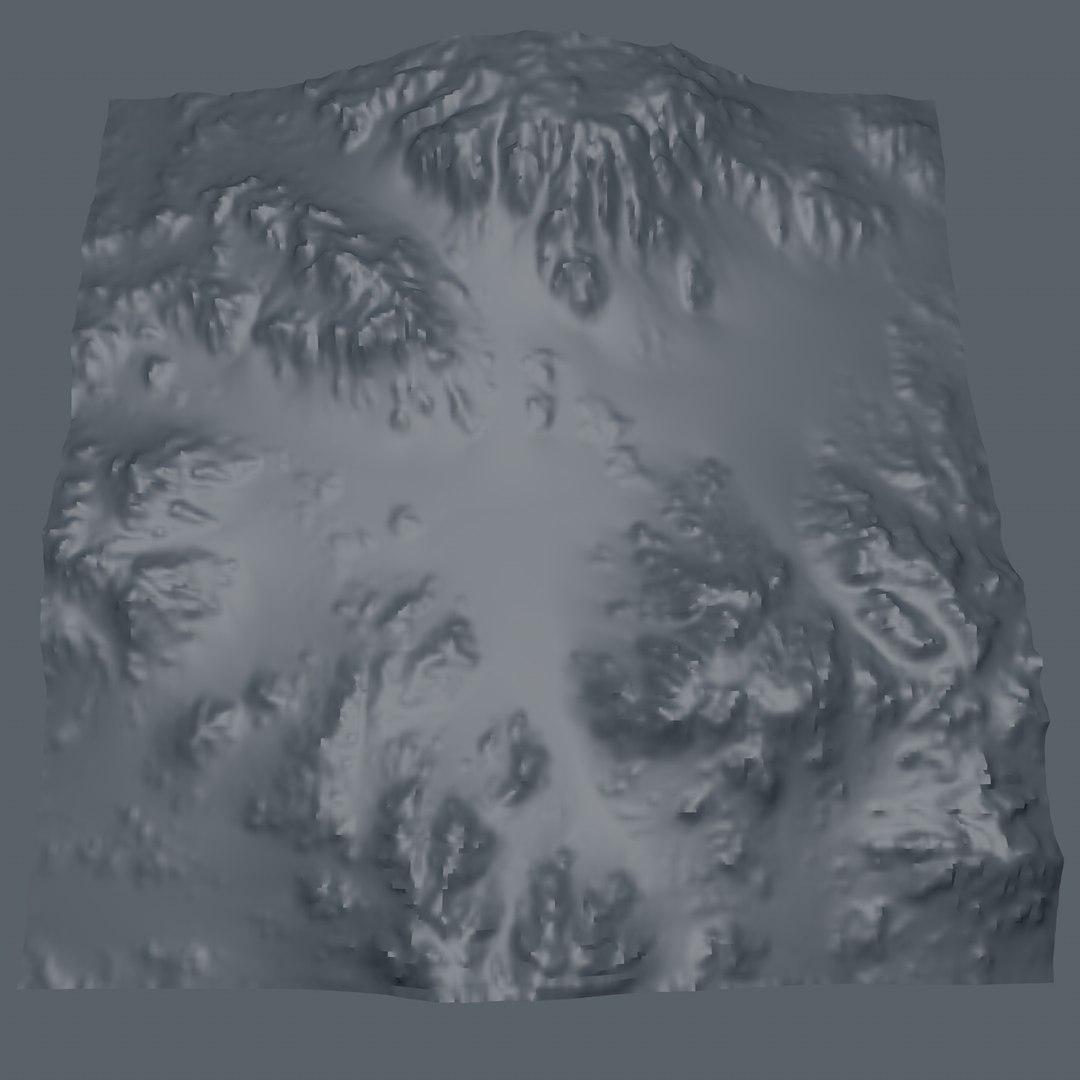 Terrain Maps 3d Model Turbosquid 1368977