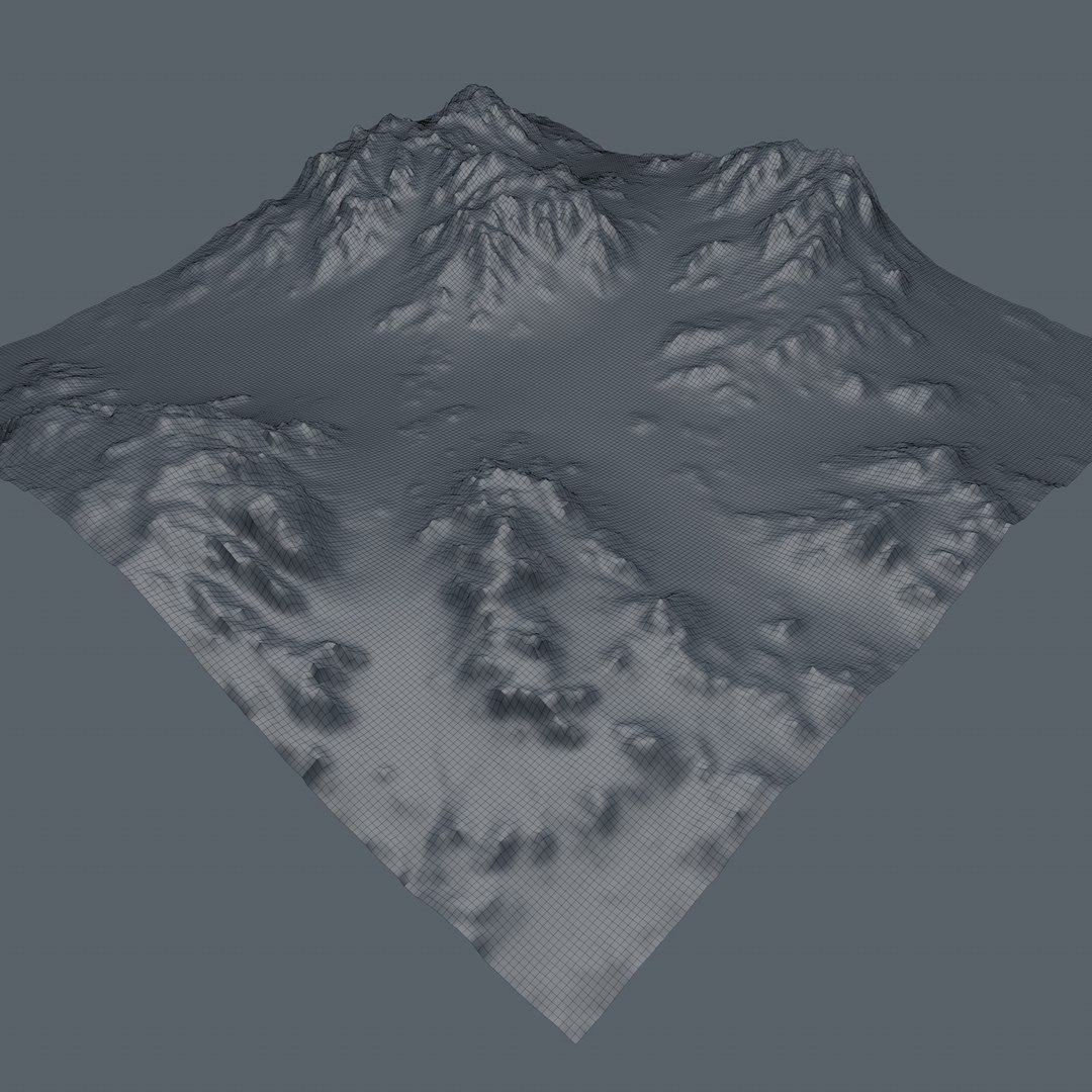 Terrain maps 3D model - TurboSquid 1368977
