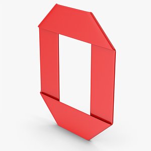 Red Ribbon Number 0 model