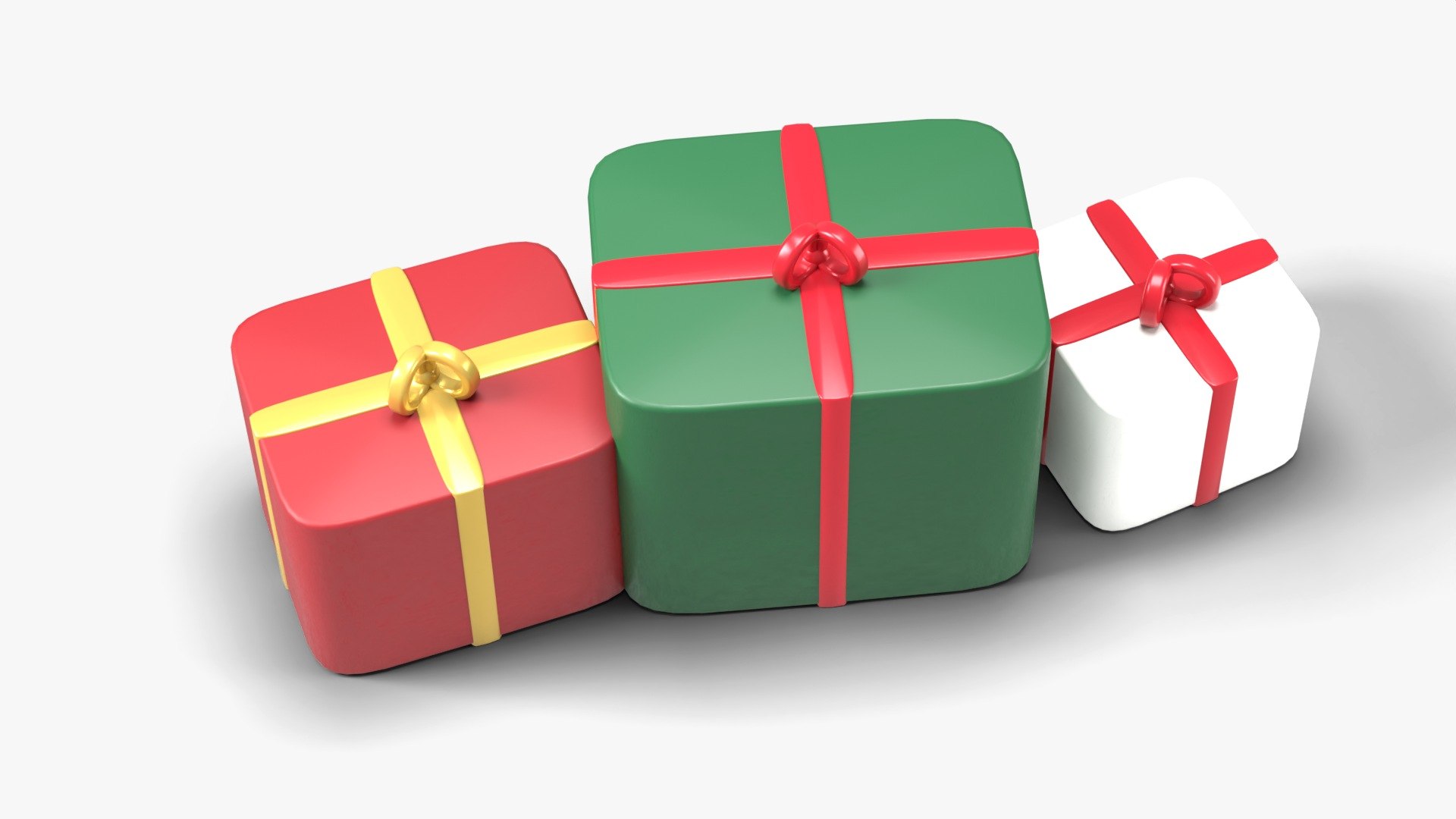 3D Wrapped Christmas Gift Boxes Set of 3 with Ribbons and Bows - Holiday Prop model https://p.turbosquid.com/ts-thumb/PQ/LbK2lv/hQ/shot3/jpg/1792623248/1920x1080/fit_q87/3582b420a2841cea76b3d4e74cd202cdafb28e97/shot3.jpg