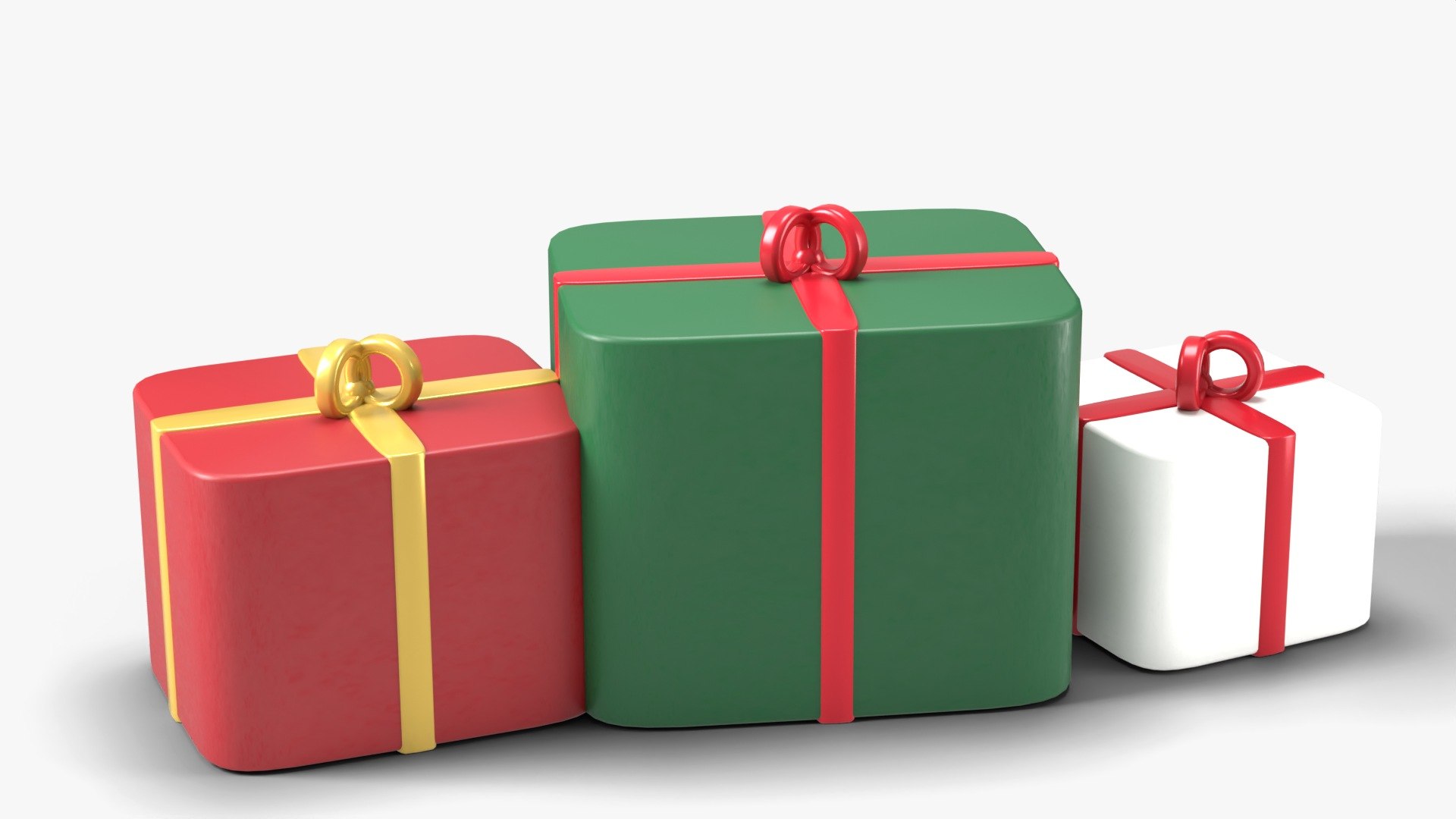3D Wrapped Christmas Gift Boxes Set of 3 with Ribbons and Bows - Holiday Prop model https://p.turbosquid.com/ts-thumb/PQ/LbK2lv/nK/shot5/jpg/1792623249/1920x1080/fit_q87/fb371f300ee09b8f77b478cbb15561fb1670b523/shot5.jpg