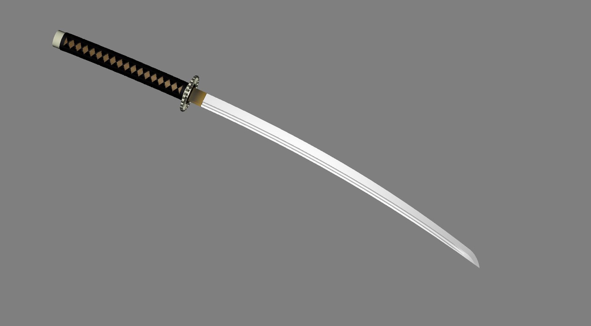 Samurai Sword 3D Model - TurboSquid 1710356