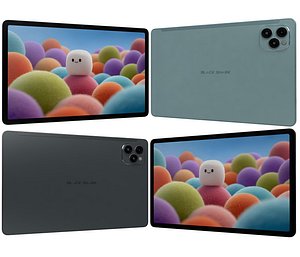 Black Shark Pad Se Black And Blue 3D model