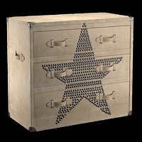 Chest of Drawers Andrew Martin Star