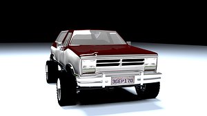 3d 1980 dodge ramcharger ram model
