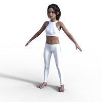 Young gymnast