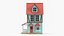 Stylized House Low Poly 3D Model 01
