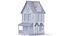 Stylized House Low Poly 3D Model 01