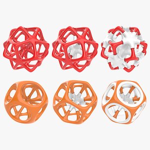 Math Sci-Fi Geometries Set 09 model