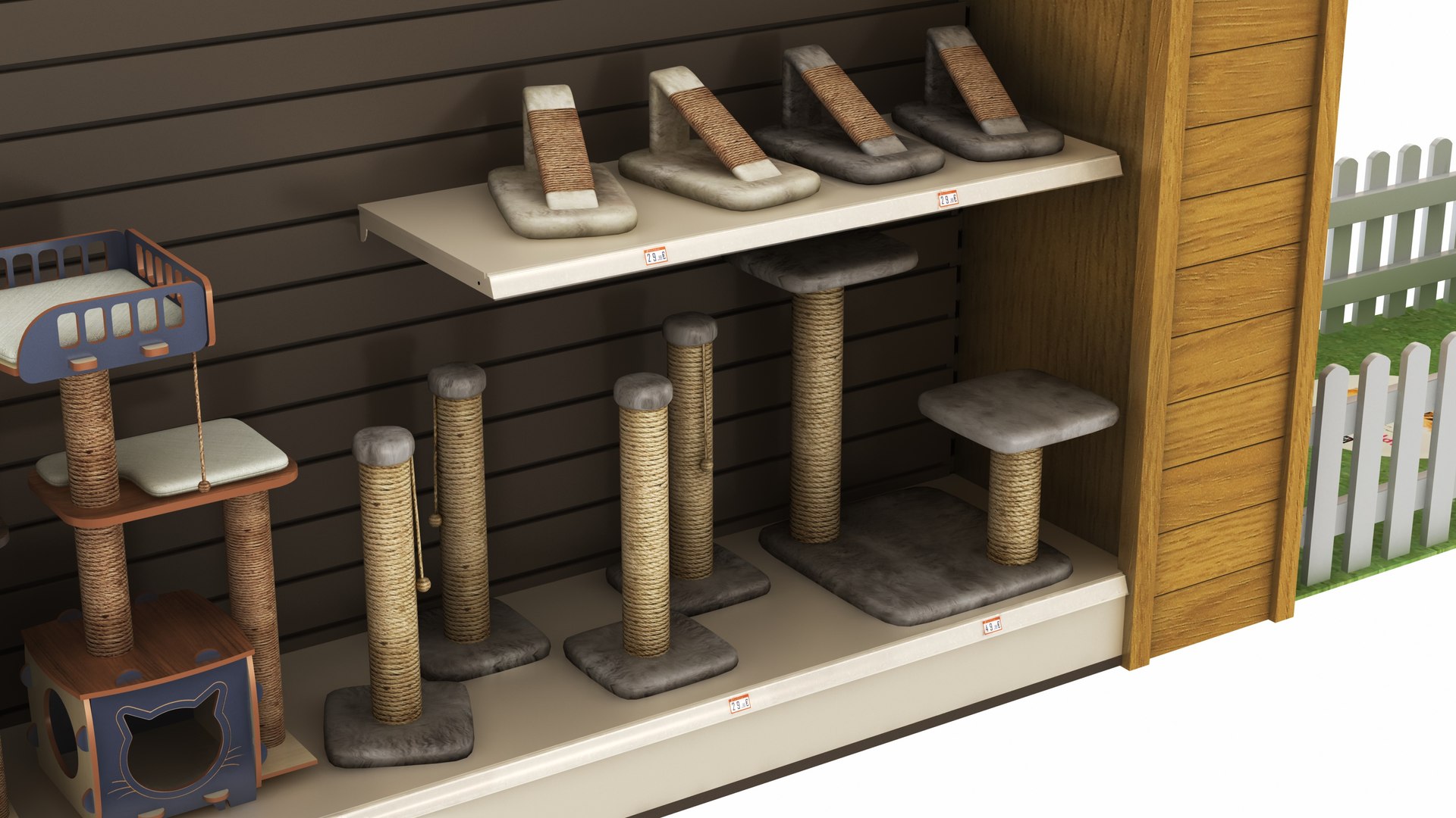 3D model Mega Pet Shop Shelves Collection https://p.turbosquid.com/ts-thumb/PQ/sp3R8o/v7/petshopdoorpethousebed8/jpg/1633748860/1920x1080/fit_q87/eb251f14546e483e29d5eade19489deb6b947e88/petshopdoorpethousebed8.jpg