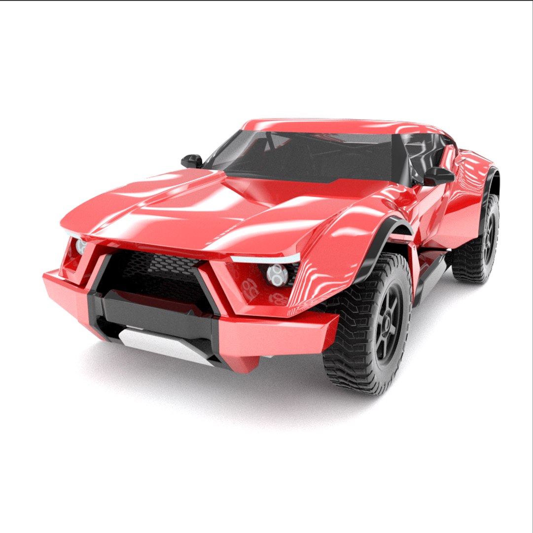 Zarooq Sand Racer 3D Model - TurboSquid 1155495