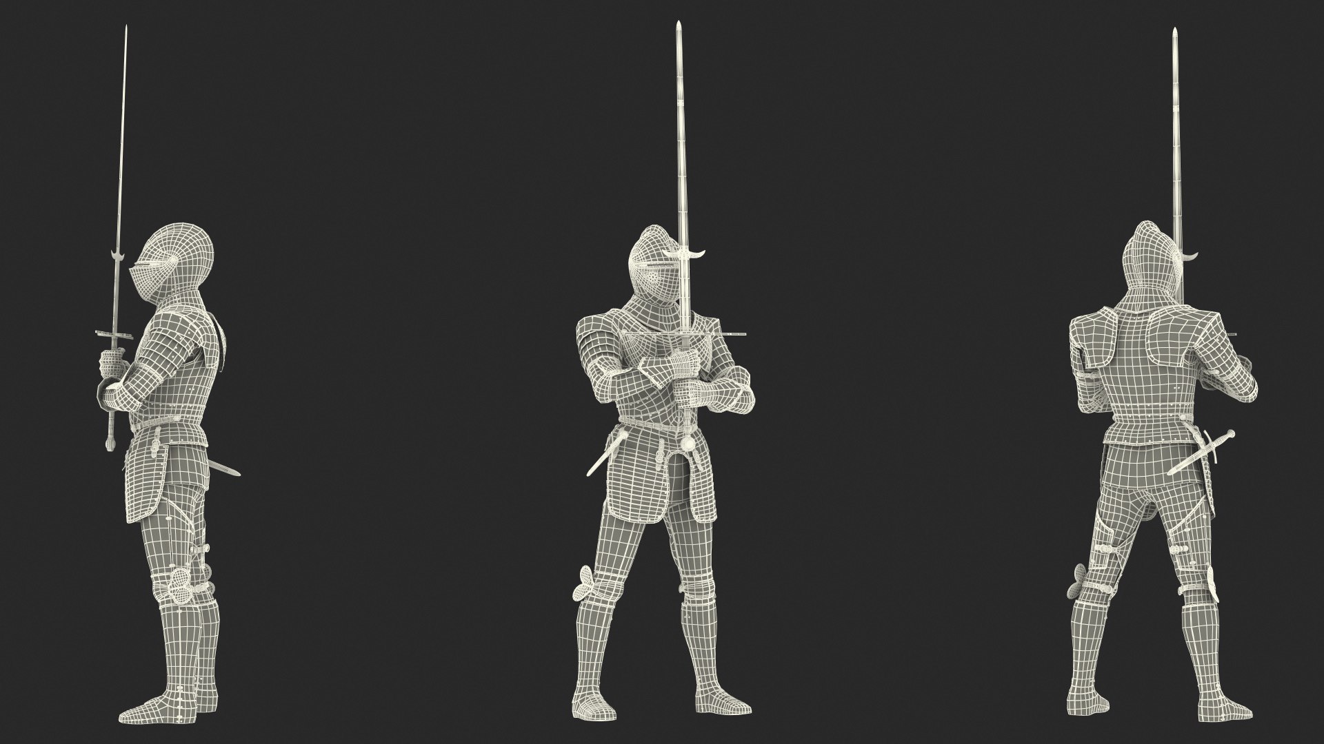 Medieval Knight Black Gold Full Armor Holding Zweihander Pose 3D model https://p.turbosquid.com/ts-thumb/PQ/tG169h/mt/medievalknightblackgoldfullarmorholdingzweihanderpose3dmodel031/jpg/1640620822/1920x1080/fit_q87/f7296f41b9e3c6e256e6fda4b390965da1a8cdfb/medievalknightblackgoldfullarmorholdingzweihanderpose3dmodel031.jpg