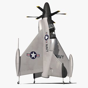 XFY1 Convair Pogo 3D model