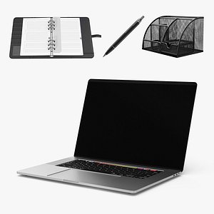 Computer Workplace Collection 3D model