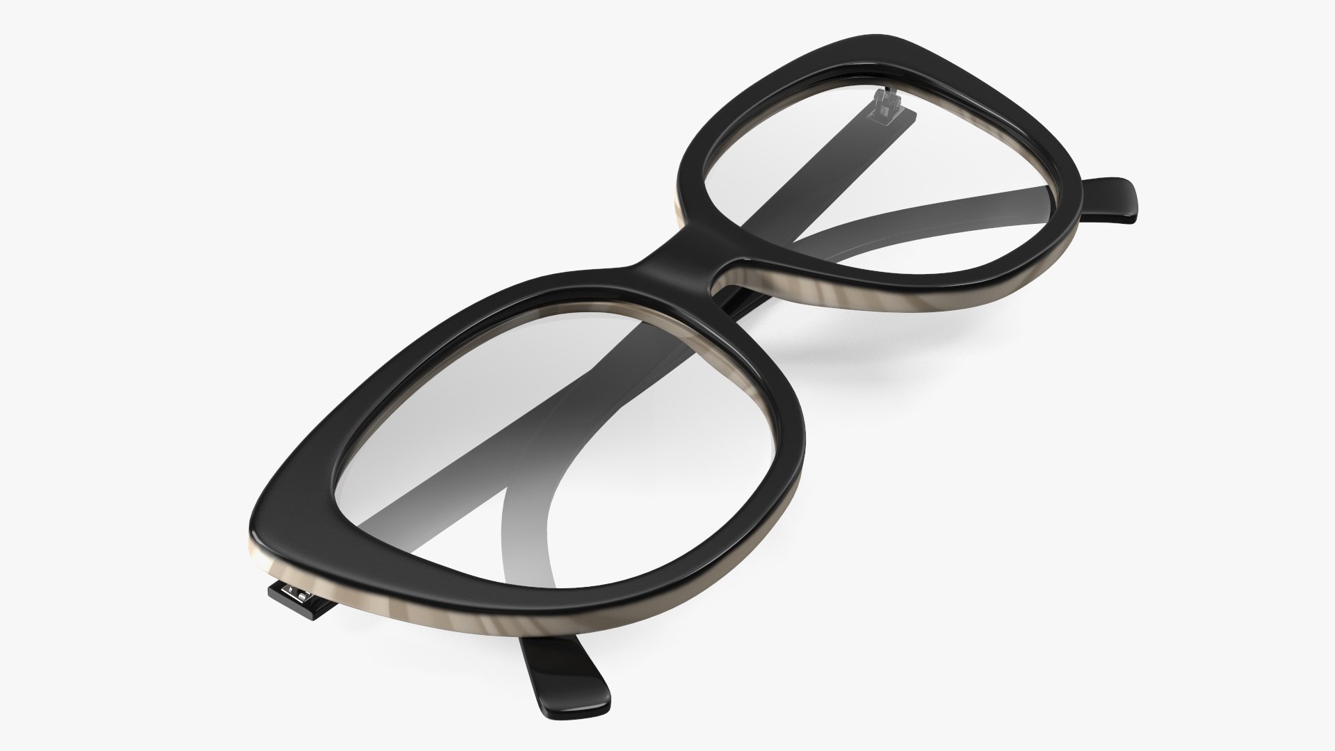 Reading Glasses Folded 3D model preview