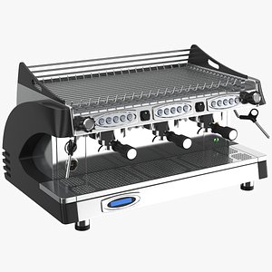 Detailed Commercial Espresso Maker