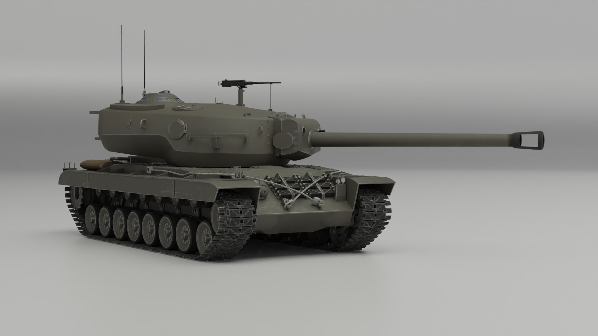 3D T30 American heavy tank - TurboSquid 2170753