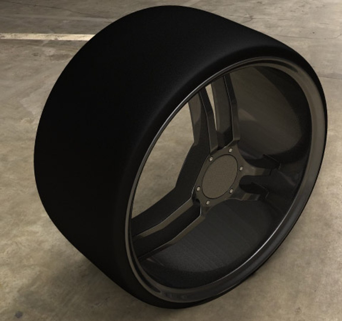 Car Wheel Obj Free