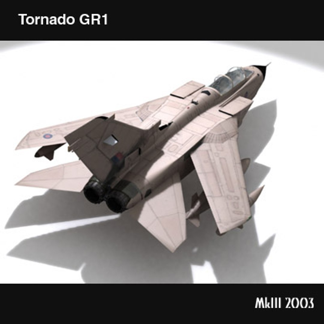 Panavia Tornado Gr1 3d Model