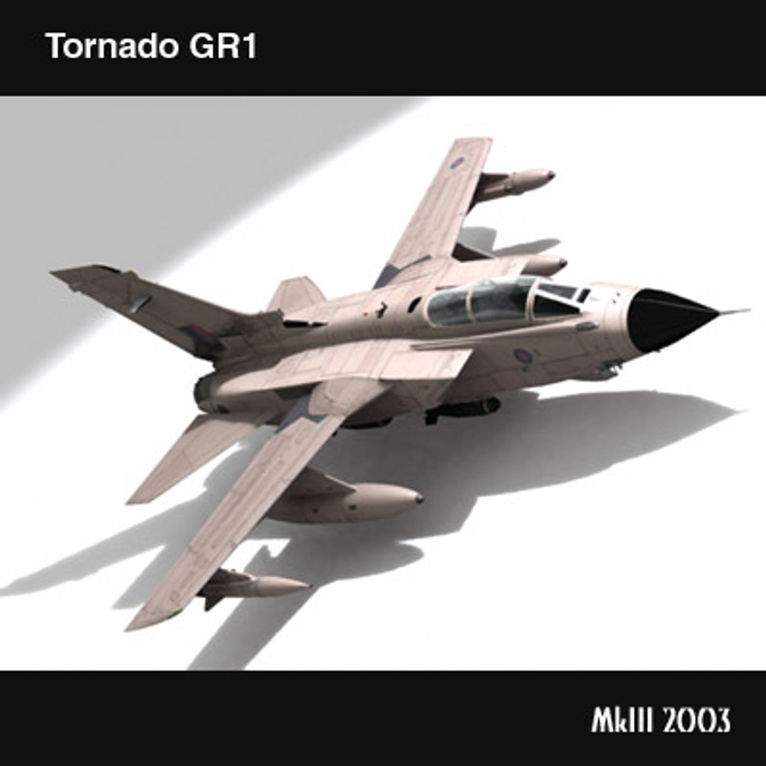 Panavia Tornado Gr1 3d Model